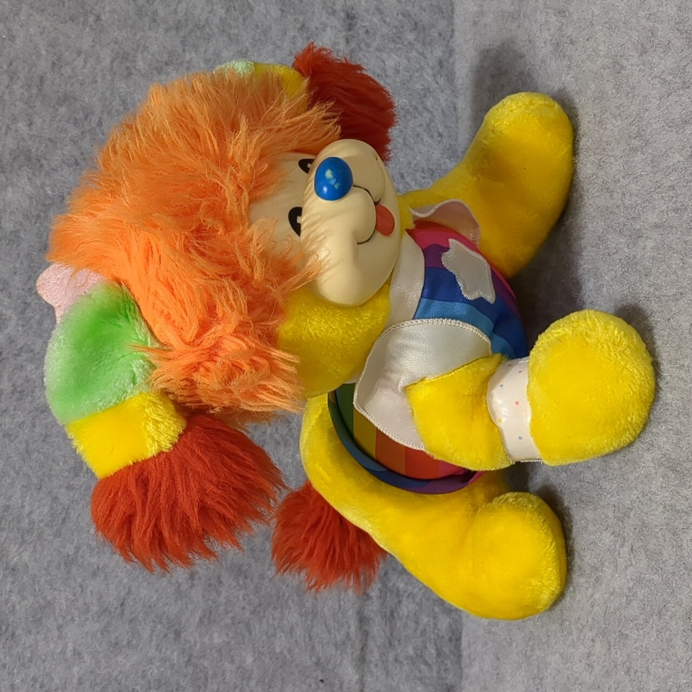 OG RAINBOW BRITE puppy brite dog 1983 plush toy - Picture 1 of 10